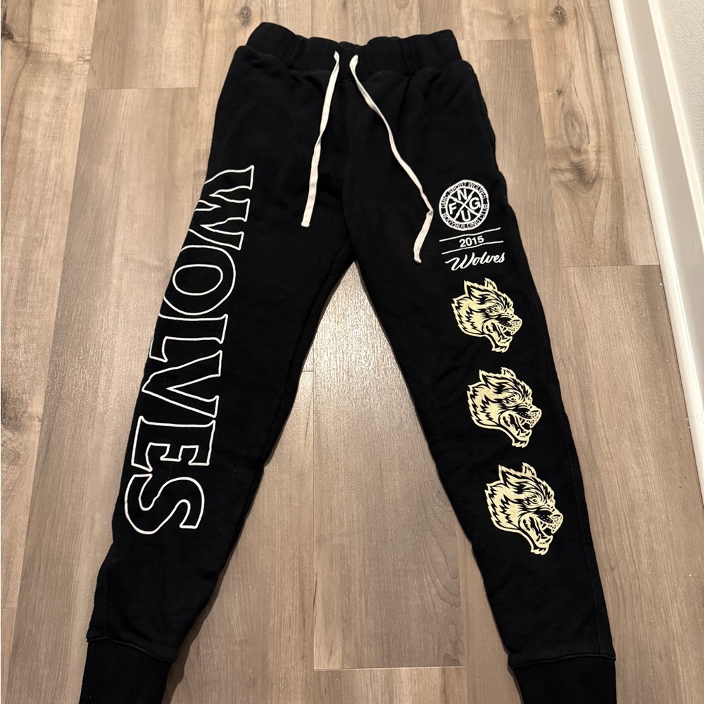 Darc Sport Wolves Black Joggers Medium